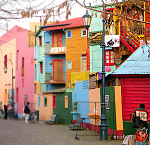 Le caminito de Buenos Aires haut en couleurs par © Raphael Levy 